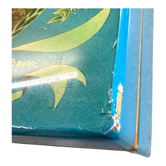 Reco Music Jewelry Box Sandra Kuck "Star Spangled Sky" Mirror Vintage READ - Picture 12 of 14